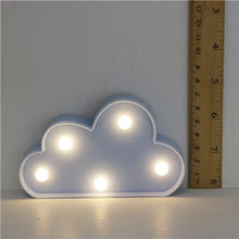 Load image into Gallery viewer, Cartoon Night Lights Unicorn/Flamingo/Cactus/Pineapple/Cloud/Star/Shell/Heart LED Table Lamp
